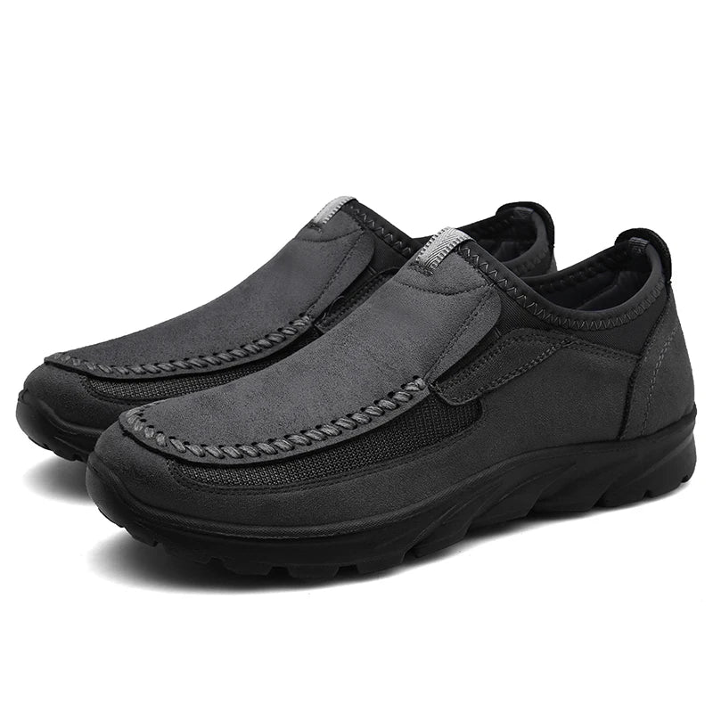 Men’s Breathable Retro Casual Loafers