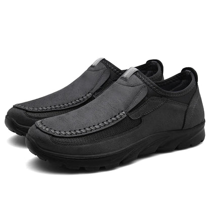 Men’s Breathable Retro Casual Loafers