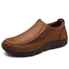 Men’s Breathable Retro Casual Loafers